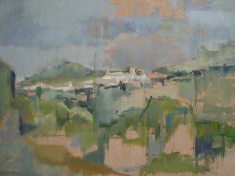 white village, spain