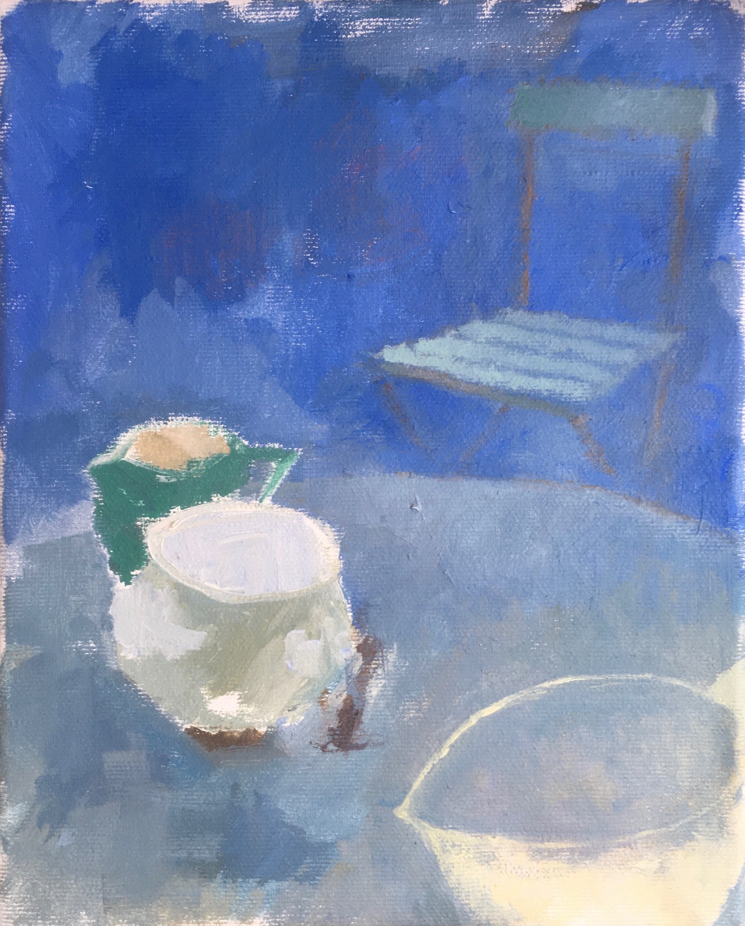 atkinscaroline_sociallydistancededchair_oiloncanvas_24x19cm